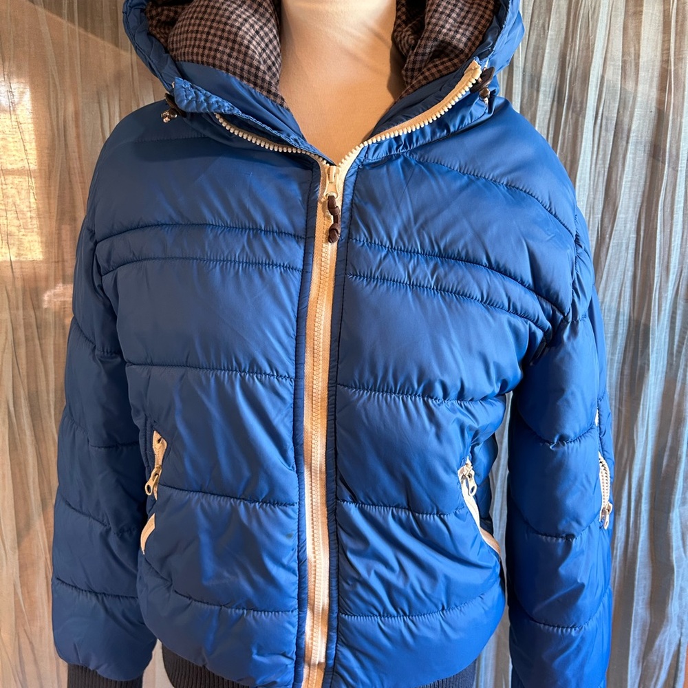 Blue Puffer Jacket